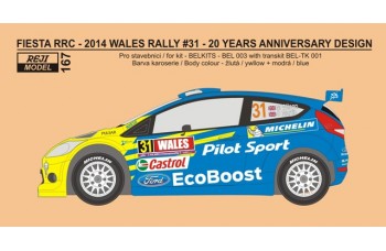 Transkit – Ford Fiesta RRC Wales Rally 2014 - Wilson / Martin